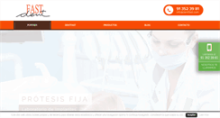 Desktop Screenshot of dentfast.com